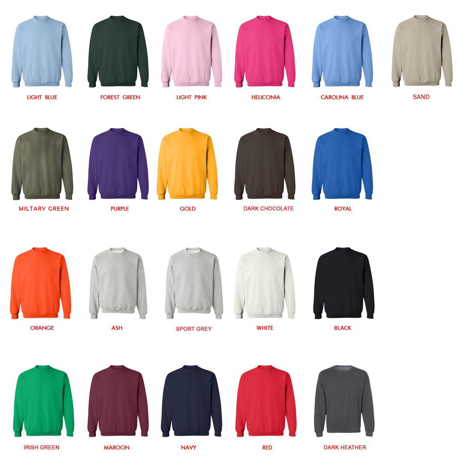 sweatshirt color chart - A Court of Thorns and Roses Shop