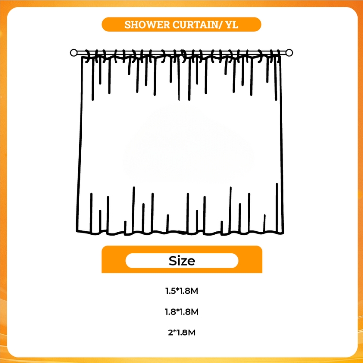 3D shower curtain - A Court of Thorns and Roses Shop