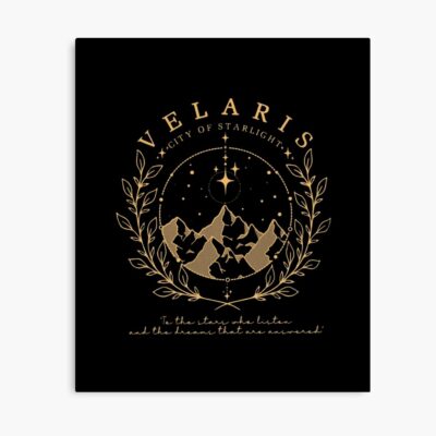 Velaris City Of Starlight Vintage Poster