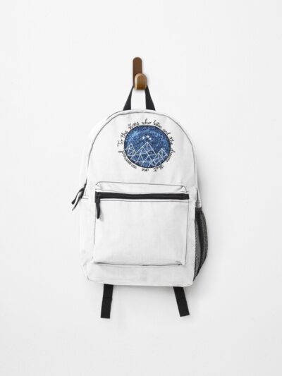 ACOTAR Quote Drawing Backpack
