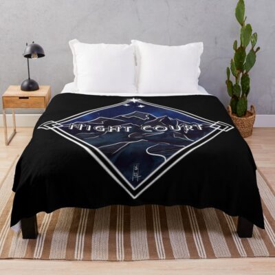 Night Court ACOTAR Throw Blanket