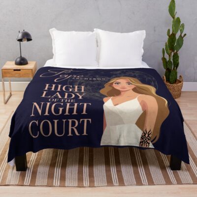 ACOTAR Feyre High Lady Throw Blanket