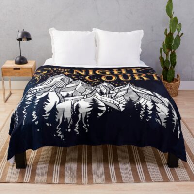 ACOTAR The Night Court Throw Blanket