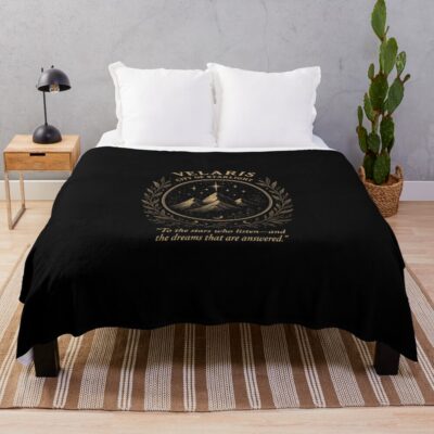 Velaris ACOTAR Throw Blanket