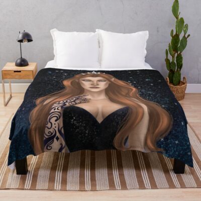 ACOTAR Feyre Archeron Throw Blanket
