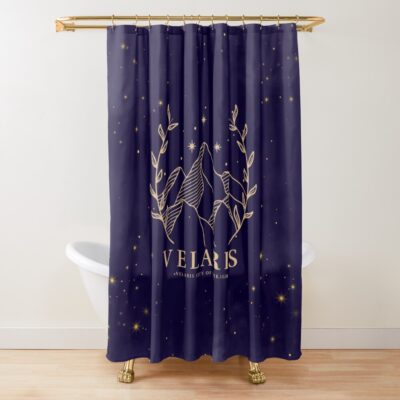 Velaris City Of Starlight Shower Curtain