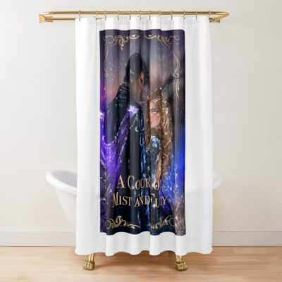 ACOTAR Feysand Feyre Rhysand Shower Curtain