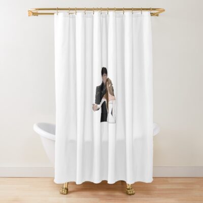 ACOTAR Rhys And Feyre Shower Curtain