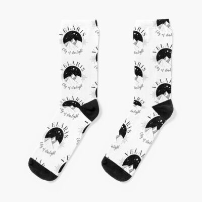 Velaris City Of Starlight ACOTAR Sjm Socks