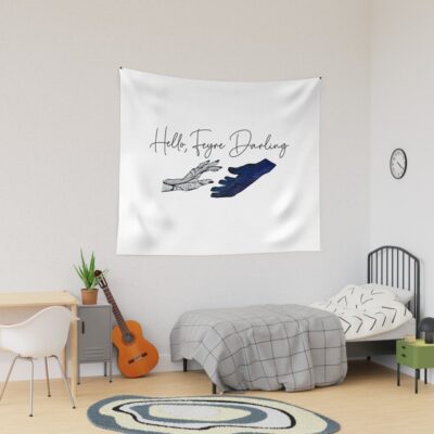 Hello Feyre Darling Hands Rhys And Feyre Tapestry